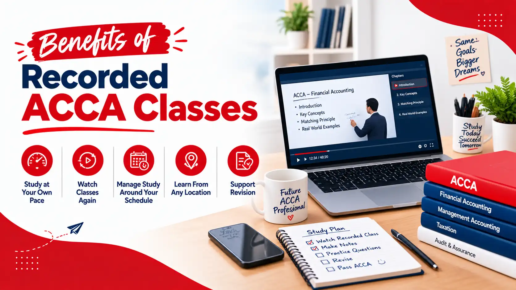 Benefits of Recorded ACCA Classes